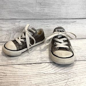 Toddler grey Converse size 6C